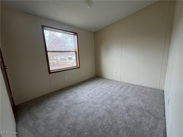 empty room featuring carpet flooring