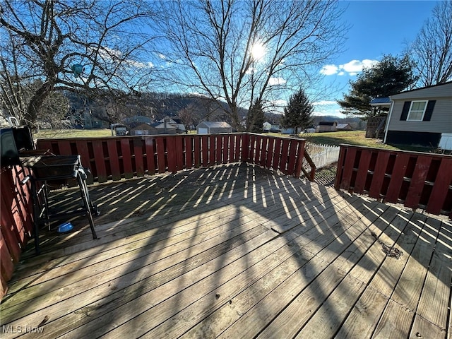 view of deck