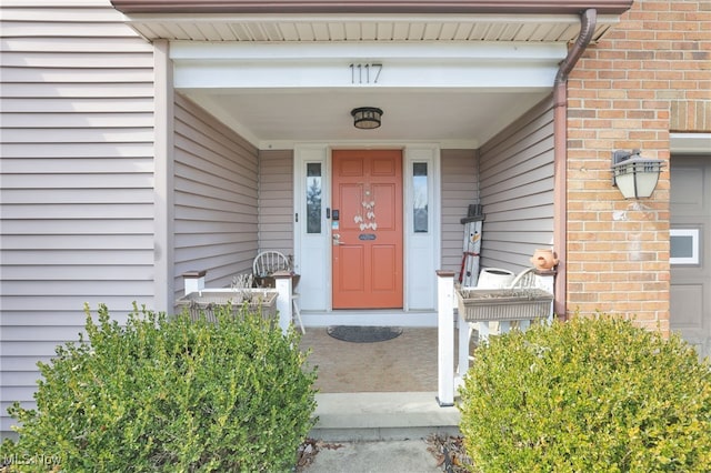 view of property entrance