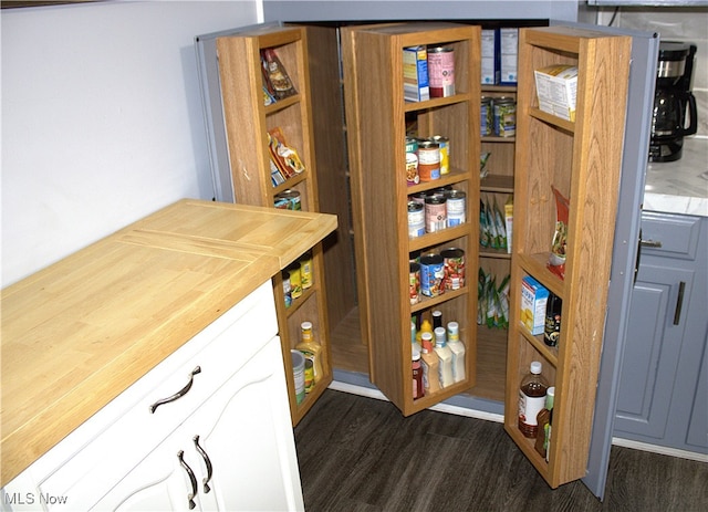 view of pantry