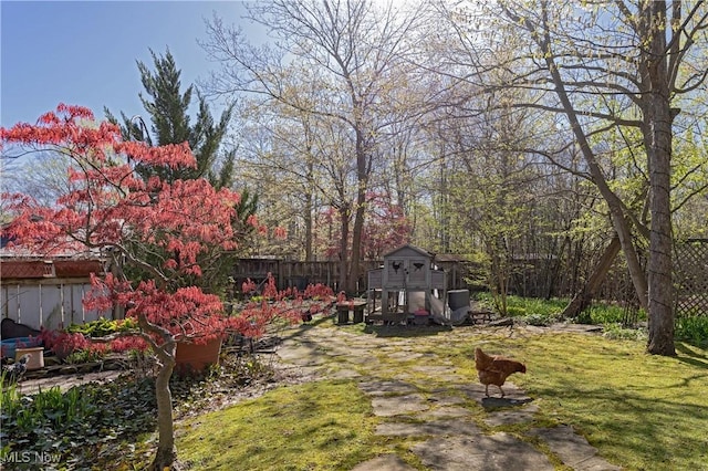 30700 Ainsworth Dr, Pepper Pike, OH 44124 - view of yard with fence, an outbuilding, and a shed