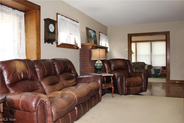 view of living room