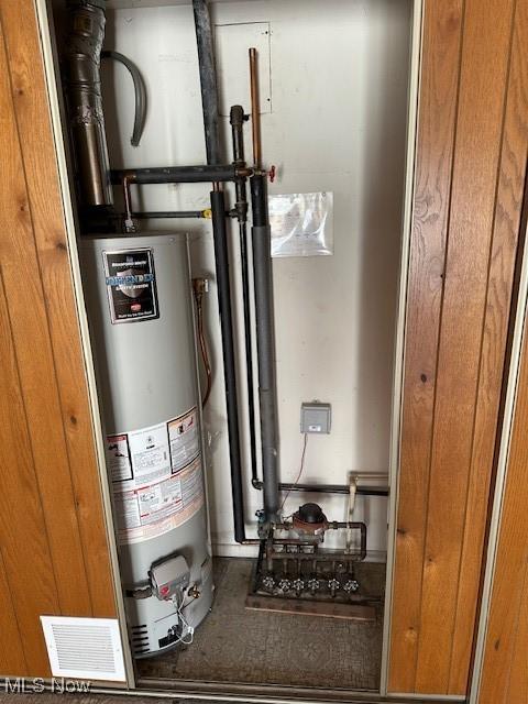 utilities with gas water heater