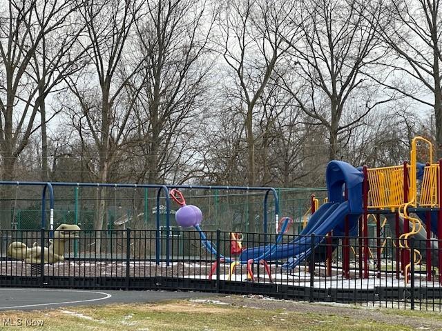 view of jungle gym