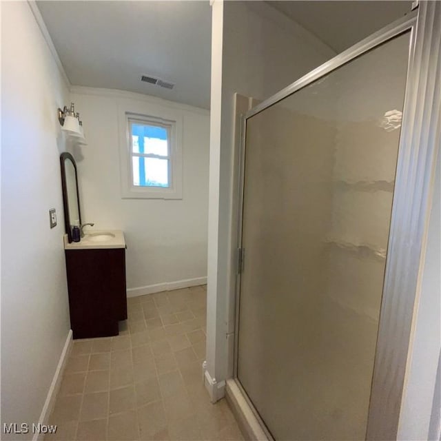 130 Rauch Dr, Marietta, OH 45750 - bathroom with vanity and walk in shower