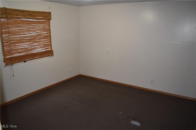 spare room with carpet flooring