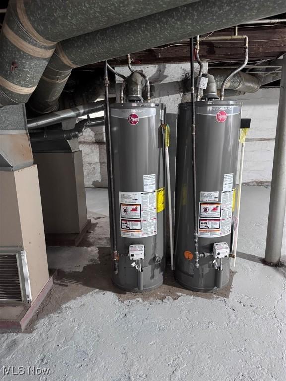2786 E 119th St, Cleveland, OH 44120 - utilities with water heater