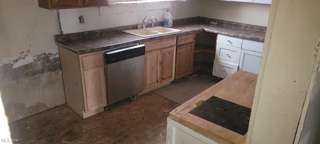 kitchen with dishwasher and sink