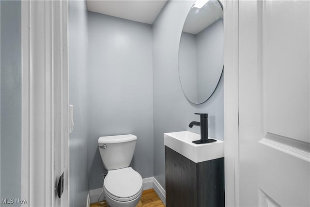 bathroom featuring toilet