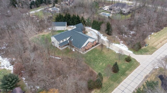 615 Crystal Brooke Dr, Hinckley, OH 44233 - aerial view of property and surrounding area