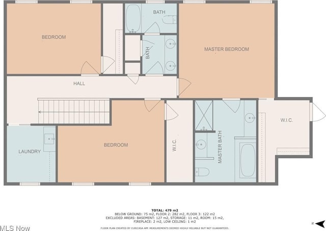 615 Crystal Brooke Dr, Hinckley, OH 44233 - property floor plan