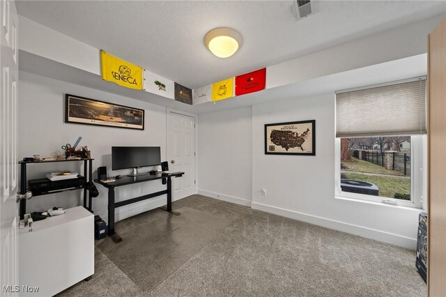 2280 City View Dr, Cleveland, OH 44113 - view of carpeted home office