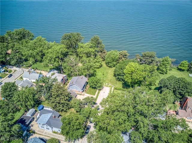 17728 Windward Rd, Cleveland, OH 44119 - aerial overview of property's location with nearby suburban area and a large body of water