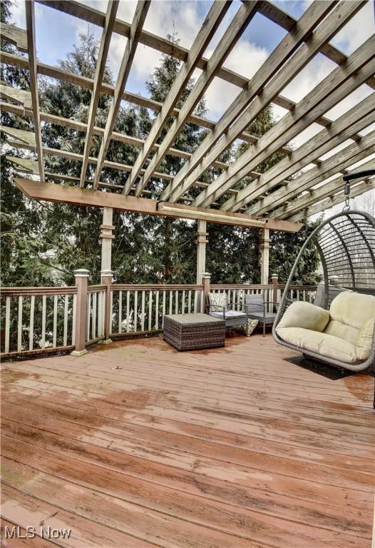 view of deck