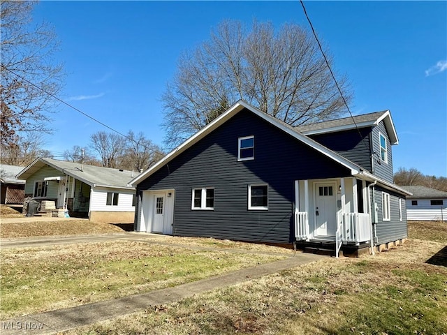 view of property exterior