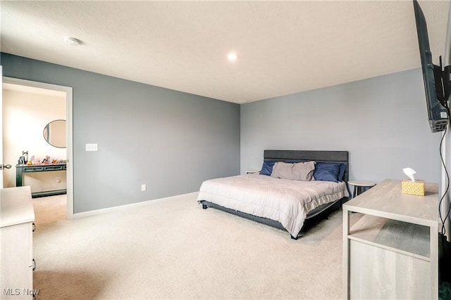 bedroom featuring carpet floors