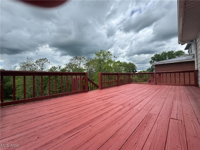 419 Saint Clair Ave, Cadiz, OH 43907 - view of deck