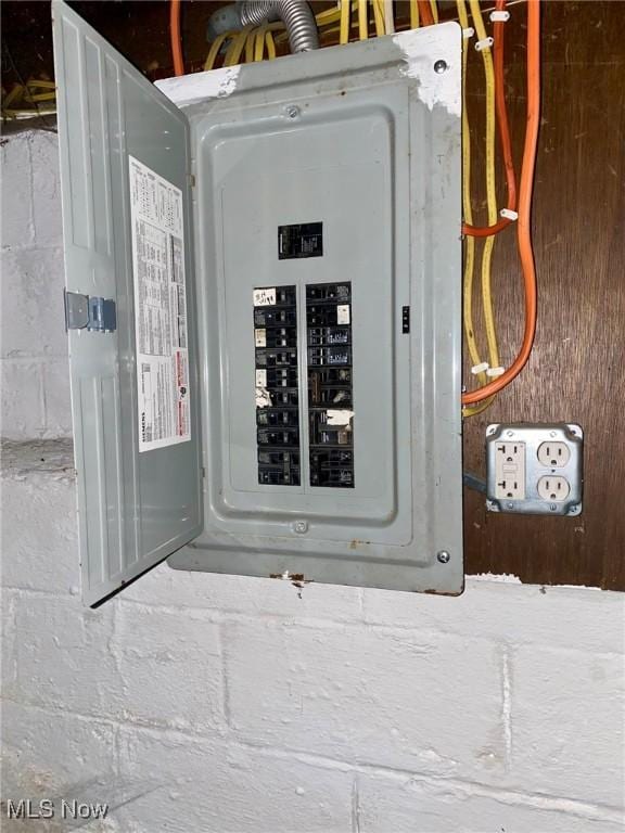 utilities with electric panel