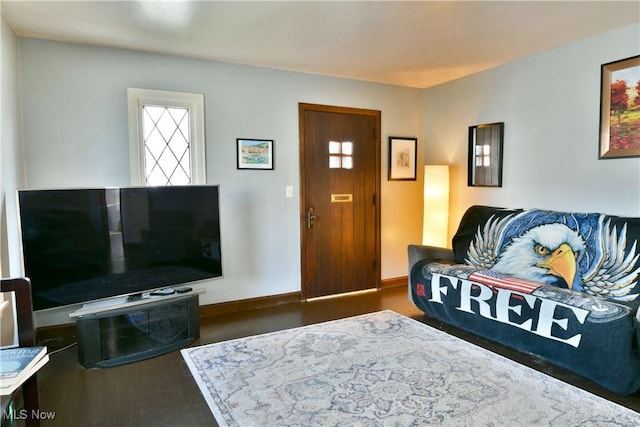 view of living room