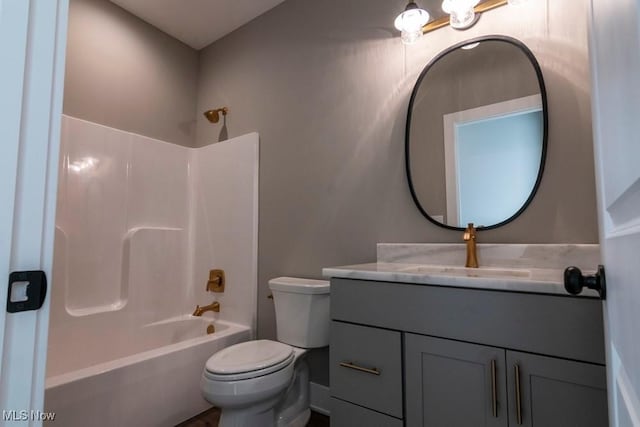 3672 Williams Ct, Avon, OH 44011 - bathroom with tub / shower combination, toilet, and vanity