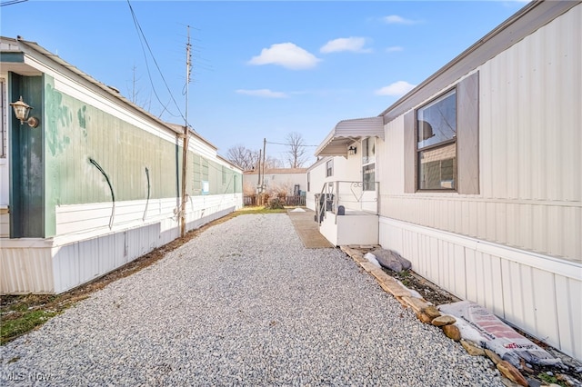 exterior space with a patio