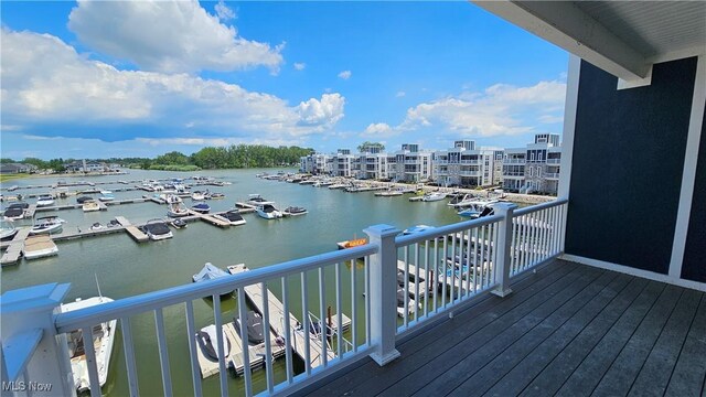 2707 S Harbor Bay Dr Unit 1332, Lakeside-Marblehead, OH 43440 - exterior space with a water view