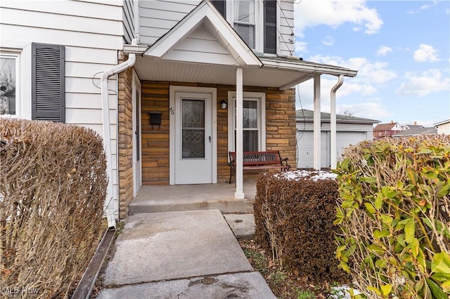 view of entrance to property