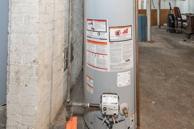 utilities featuring water heater