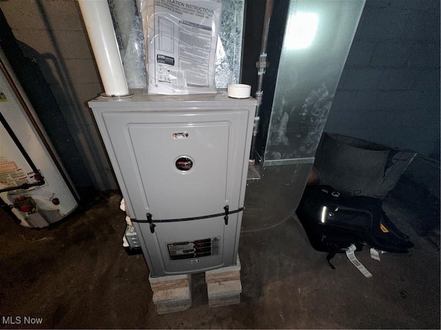 utilities featuring water heater