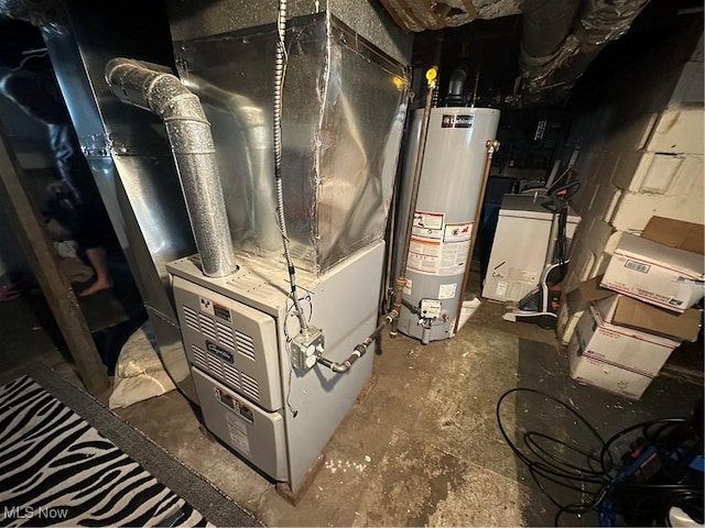 utilities featuring water heater