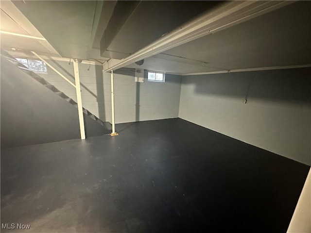 1425 Flint Ridge Rd, Hopewell, OH 43746 - view of basement