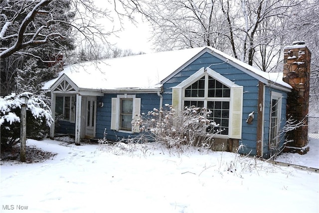 view of front of house