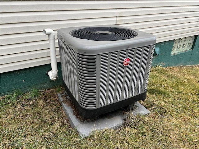 exterior details featuring cooling unit