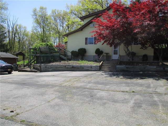 4520 E Wallings Rd, Broadview Heights, OH 44147 - view of property exterior with stairs