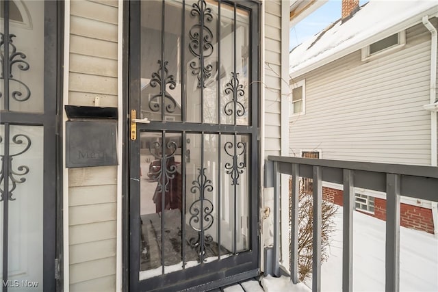 view of property entrance