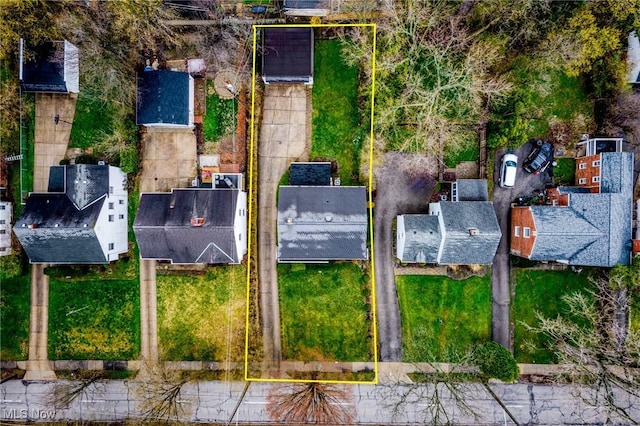 19951 Fairmount Blvd, Shaker Heights, OH 44118 - aerial view of property's location featuring property parcel outlined