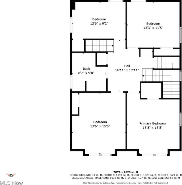 1496 E 107th St, Cleveland, OH 44106 - floor plan