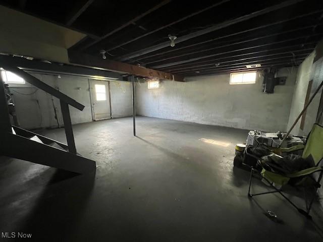 3335 N Maple Ln, Ashtabula, OH 44004 - view of below grade area
