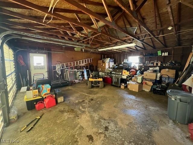 3335 N Maple Ln, Ashtabula, OH 44004 - view of garage