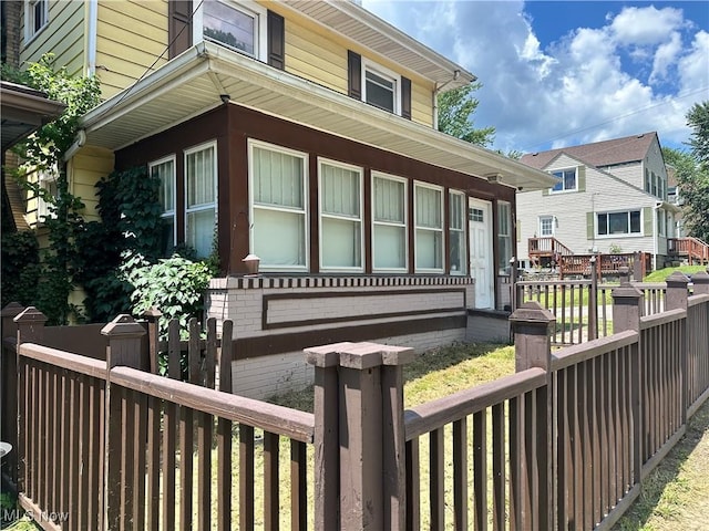1519 Saint Clair Ave, East Liverpool, OH 43920 - view of front of house with brick siding