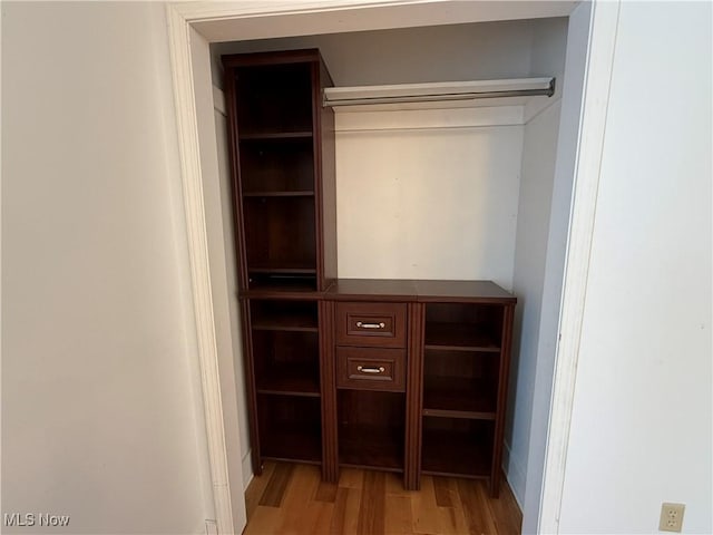 view of closet