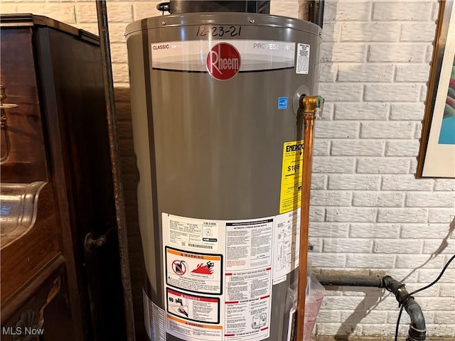 utilities with water heater