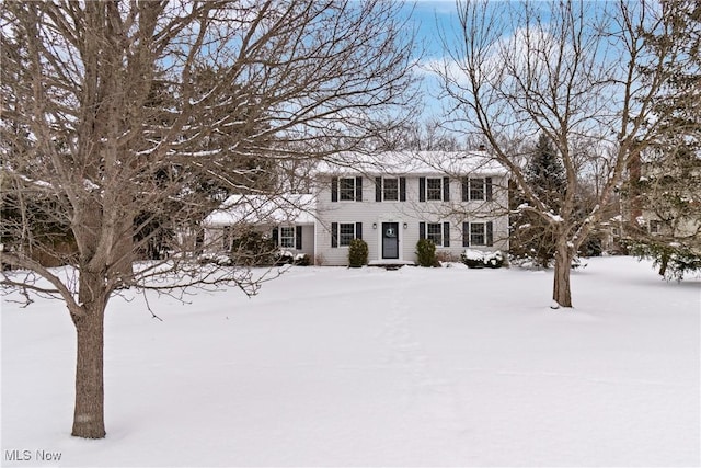 view of colonial house