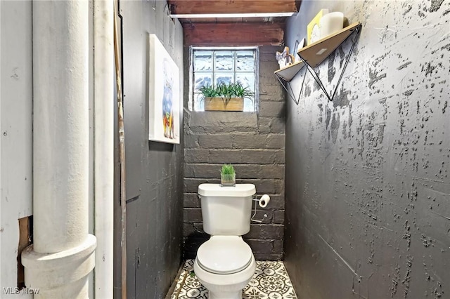 bathroom with toilet