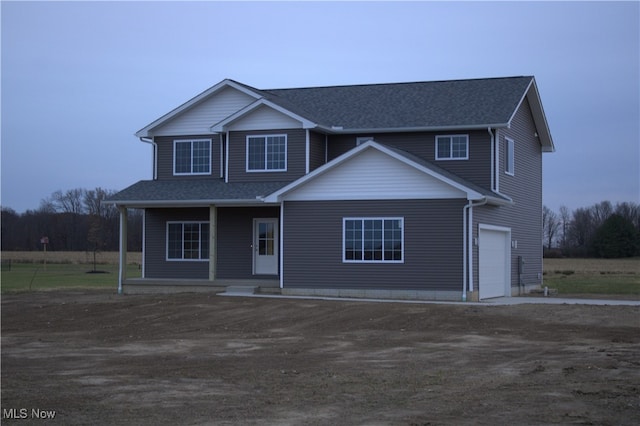 view of front of home featuring a porch