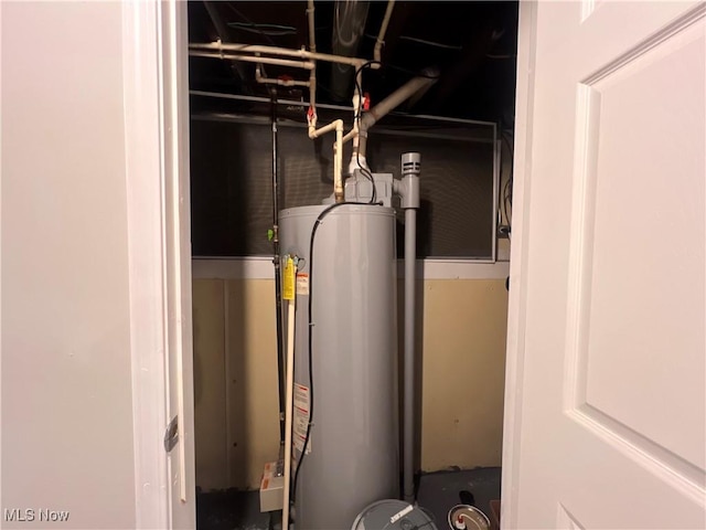 utilities featuring water heater