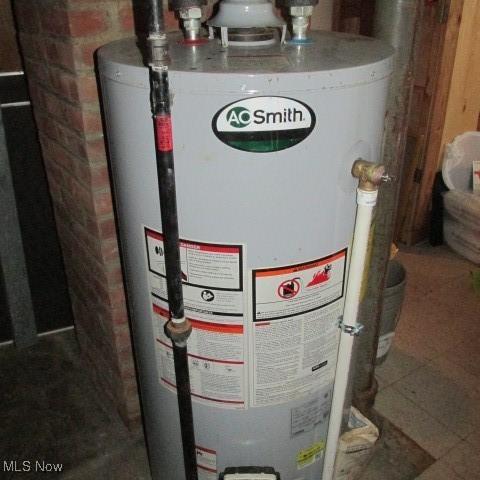 utilities with gas water heater