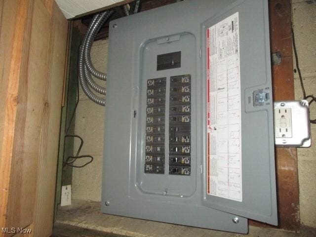 utilities featuring electric panel