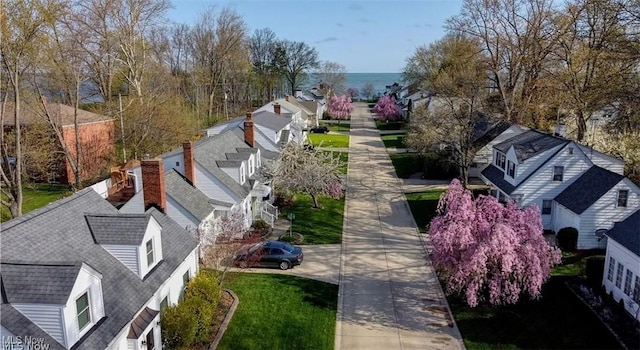 birds eye view of property featuring a residential view