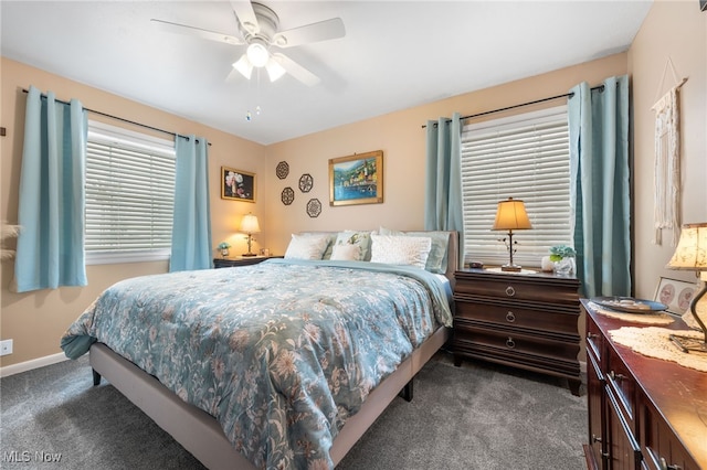 28628 Aspen Dr, North Olmsted, OH 44070 - bedroom featuring carpet flooring and ceiling fan